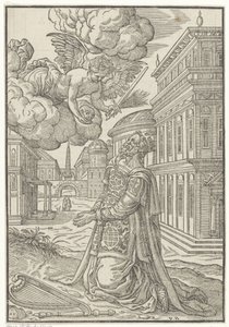 Knästående David av Antoni van Leest