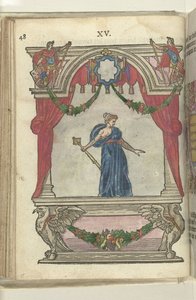 Scen med personifiering av Providence (Providentia), 1578