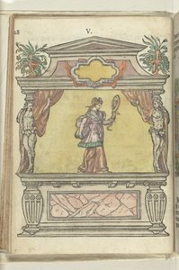 Scen med personifiering av sanningen, 1578