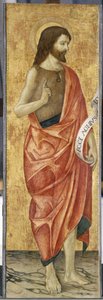 Johannes Döparen, ca 1500 (tempera på poppelträ) av Antoniazzo Romano