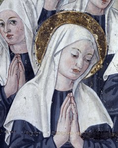Saint Frances of Rome, 1468 av Antoniazzo Romano