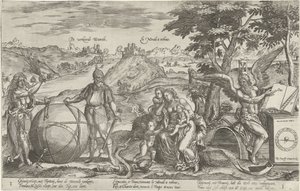 The Wrong World, 1579 Fel Weerelt / Le Monde a rebous (titel på objekt) Allegorier över den politiska situationen i Nederländerna åren 1576-1579 (serietitel)