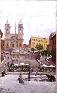 Spanska trappan, Rom