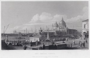Dogana, Venedig (gravyr)