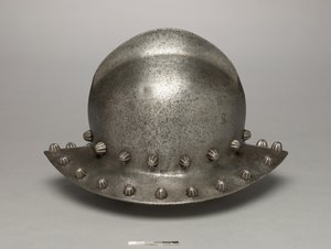 Krigshatt, eller vattenkokare, ca 1475-1500 (stål) av Antonio (workshop of) Missaglia