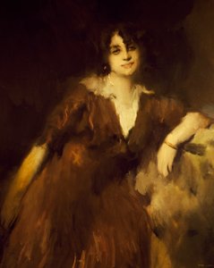 Porträtt av Rosina Storchio (Venedig