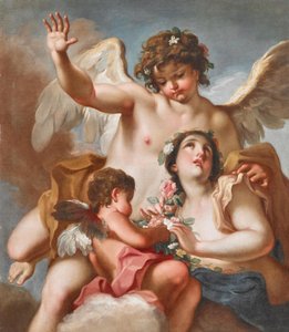 Zephyrus, Flora och Amor