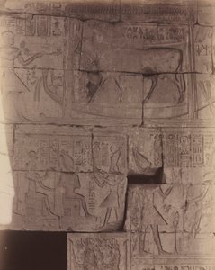 Deir el-Medineh, helig pråm av Antonio Beato
