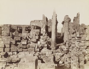 Karnak-templet, Egypten av Antonio Beato