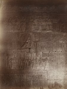 Inre tempel, Philae av Antonio Beato