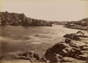 [Den första kataraktens snabbhet] / [Le Rapide de la Premiere Cataracte] av Antonio Beato