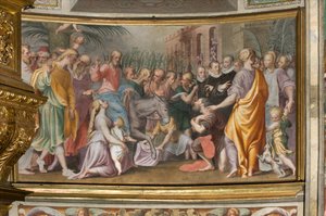 Antonio Campi, Jesu intåg i Jerusalem 1582-84 av Antonio Campi