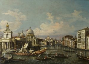 Mynningen av Canal Grande av Giovanni Antonio Canal