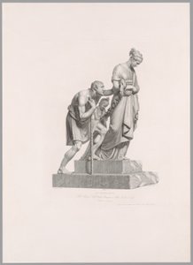 Välgörenhet, från Oeuvre de Canova av Antonio Canova