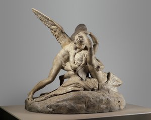 Amor och psyke, 1794 (gips) av Antonio Canova