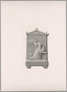 Begravningsmonument över Prins William av Orange Nassau, från Oeuvre de Canova av Antonio Canova