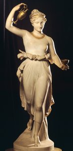 Hebe av Antonio Canova (1757-1822), marmorstaty av Antonio Canova