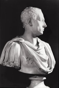 Porträttbyst av Frans I (1708-65), den helige romerske kejsaren (marmor)