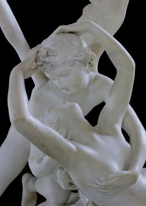 Psyche Återupplivad av Kiss of Cupid-marmordetaljen från 123192