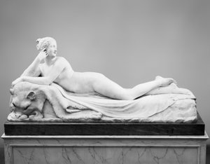 Liggande Naiad av Antonio Canova