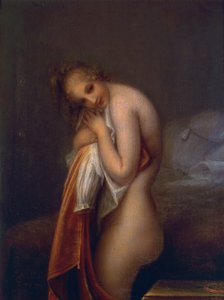 Surprise, av Antonio Canova (1757-1822), olja på duk av Antonio Canova