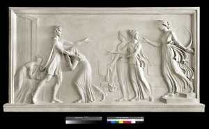 Telemachos återkomst, 1787-90 (gips) av Antonio Canova