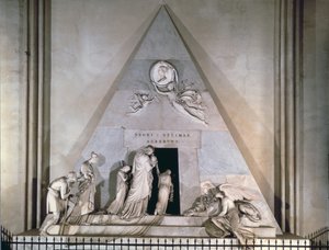 Graven av ärkehertiginnan Maria Christine, favoritdotter till kejsarinnan Maria Theresia av Österrike, 1798-1805 (marmor)