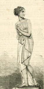 Venus Italica, av Antonio Canova (1757-1822), Galleria Palatina, Florens, Toscana, Italien av Antonio Canova