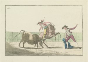 Tavla III, från serien Collection of the Main Actions in a Bullfight