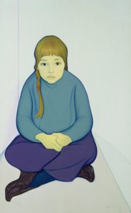 Tiana, 1969 (akryl & canvas ombord)