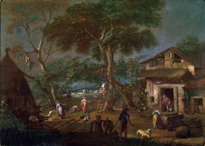Italienskt landskap, c1750-1795