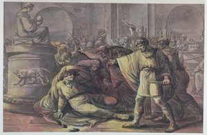 Julius Caesars död