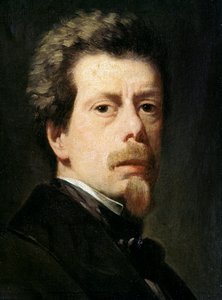 Självporträtt av konstnären. Målning av Antonio Maria ESQUIVEL Y SUAREZ DE URBINA (1806-1857), ca. 1856 Olja på duk Madrid, Pradomuseet.