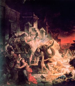 Den sista dagen i Pompeji, 1833