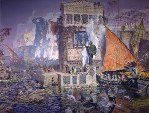 Kolossen på Rhodos av Antonio Munoz Degrain