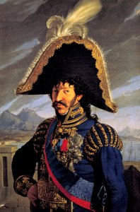 Porträtt av Joachim Murat av Antonio Raffaele Callander
