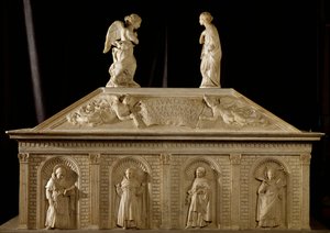 Begravningsmonument över den heliga Marcolino Amanni