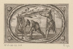 h.prisca Romeinse martelaressen (serietitel) Imagini di moltes vergini Rom nel martirio (serietitel) av Antonio Tempesta