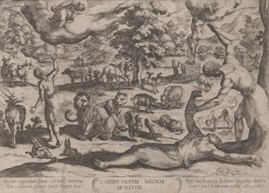 Platta 1: Cain Killing Abel, från 