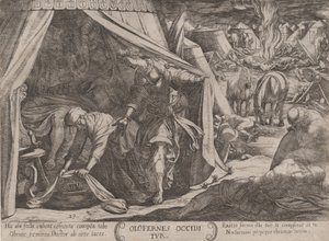 Plåt 23: Judith och Holofernes, från 