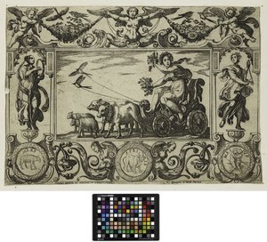 De fyra årstiderna: Våren, 1592 av Antonio Tempesta