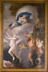 Nordlig väggmålning föreställande Alpheus och Arethusa, Banketthuset