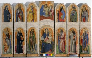 Polyptyk av Praglia, ca 1448