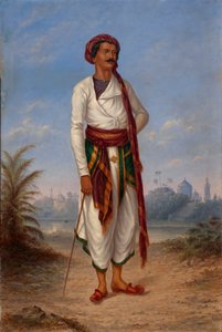 Hindu Man, ca. 1893. av Antonio Zeno Shindler