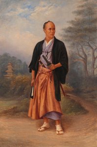 Japansk man, ca. 1893.