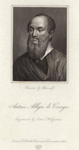 Antonio Allegri från Correggio av Antonio da Correggio