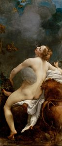 Jupiter och Io av Antonio da Correggio