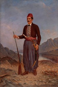 Albansk man