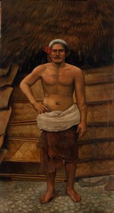Samoansk man av Antonion Zeno Shindler