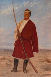 Tibetansk man av Antonion Zeno Shindler
